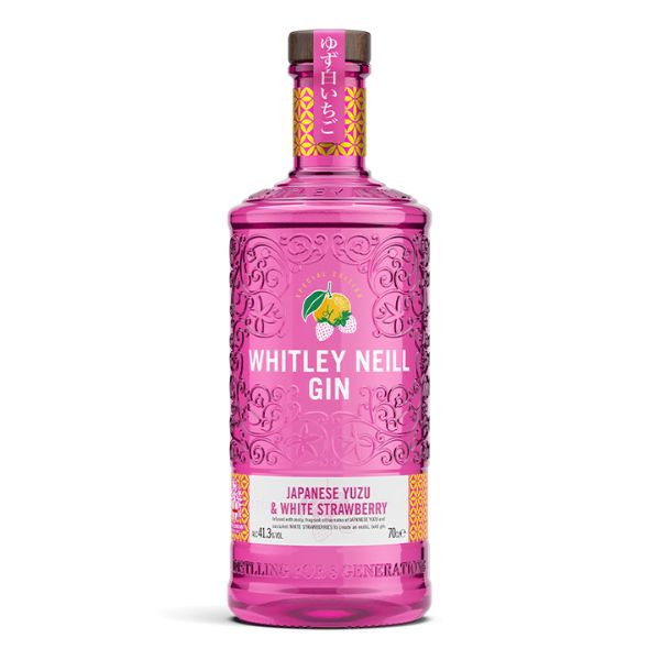Whitley Neill Yuzu og Strawberry Gin Fl 70