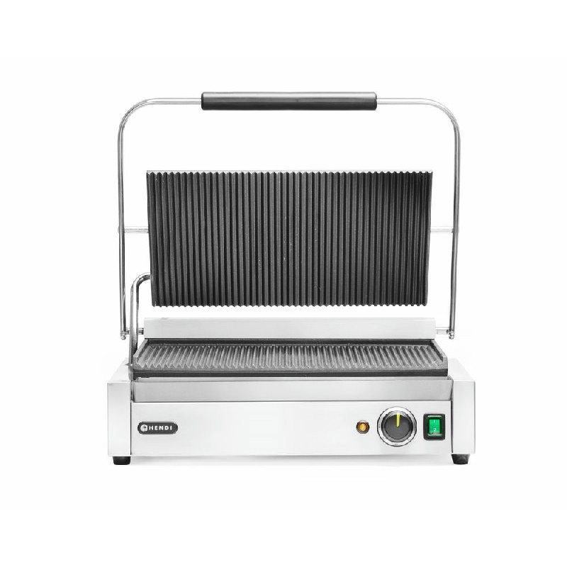 Hendi Panini Grill Xl Kontaktgrill Metal