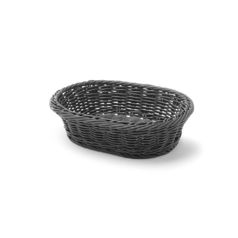 Hendi Brødkurv Oval Sort Plast