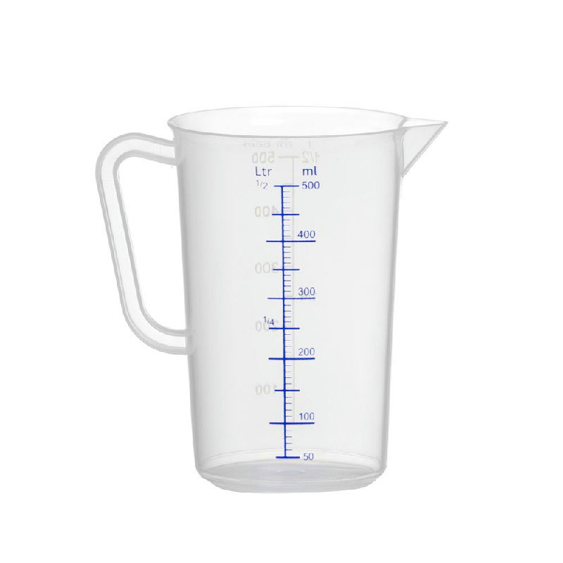 Hendi Målekande 0,5l Polypropylen Plast