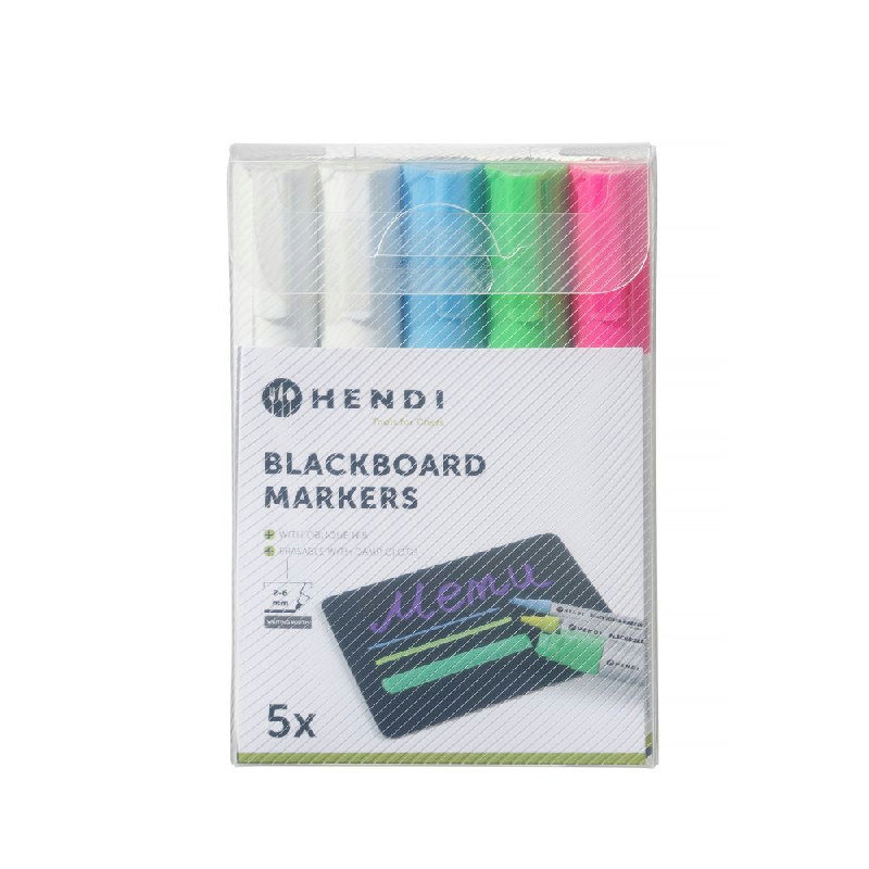 Hendi Tavlekridt Marker 6mm Fin Spids