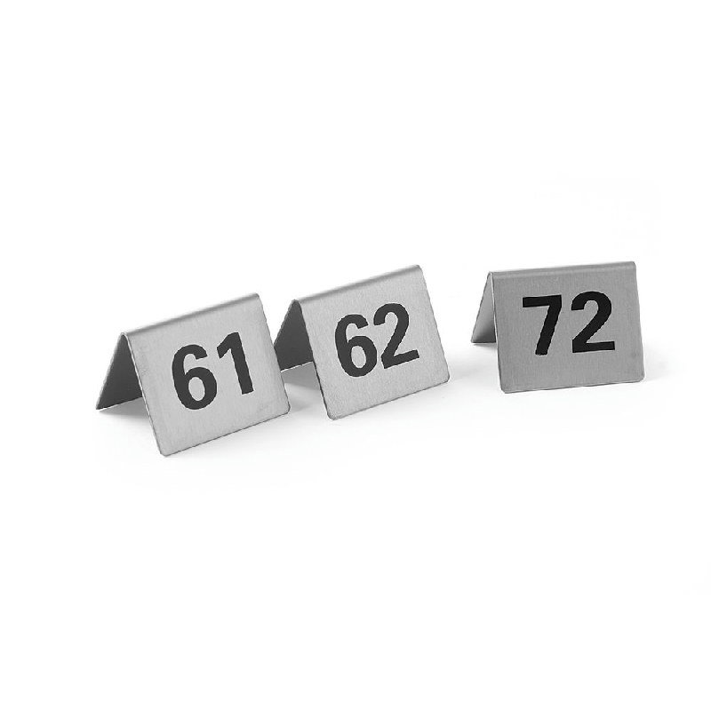 Hendi Bordnumre 61-72