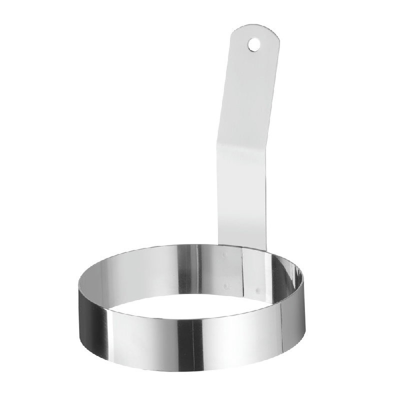 Hendi Žiedinė kepimo forma su rankena, PLIENINĖ, 103 mm skersmens