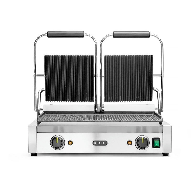 Kontaktinės dvigubos griovelio kontaktinės grotelės 3600 W - Hendi 263709