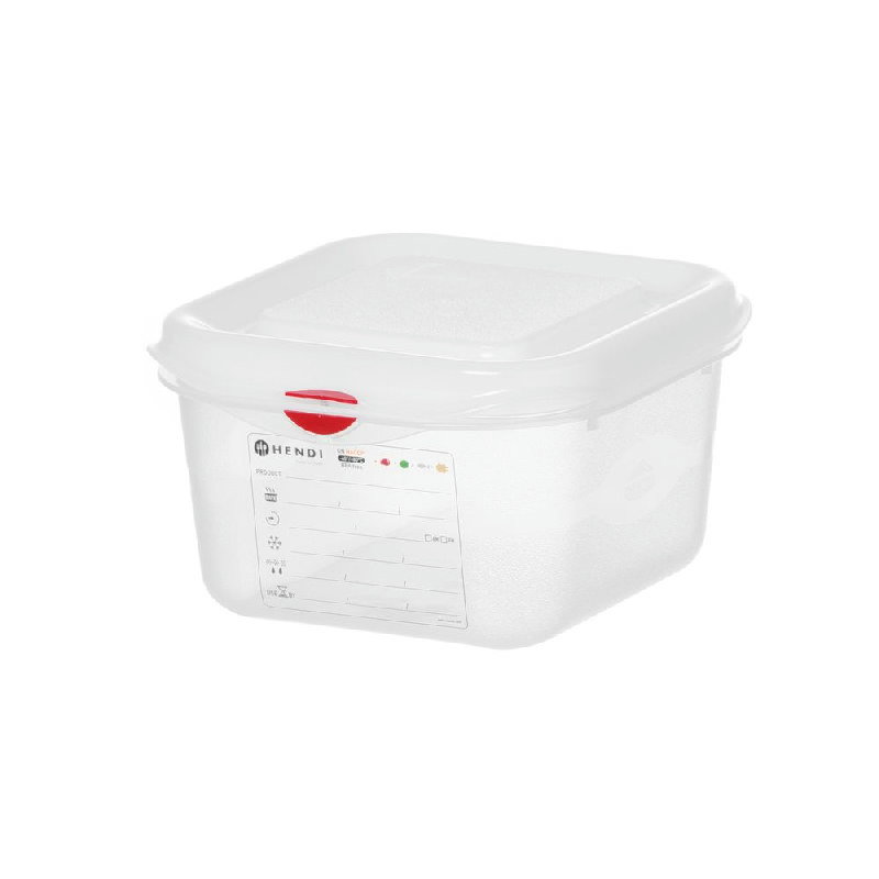 Hendi Gn 1/6 Kantine Polypropylen Transparent 65mm