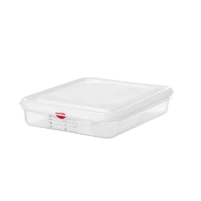 Hendi Gn 1/2 Kantine Polypropylen Plastik Klar