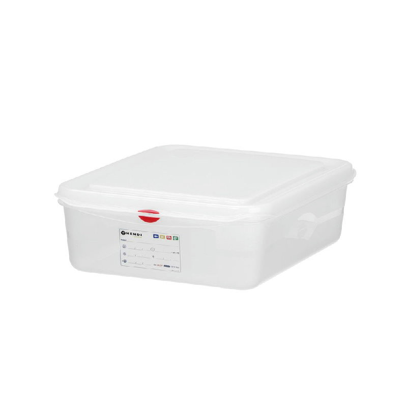 Hendi Gn 1/2 Kantine Polypropylen Transparent