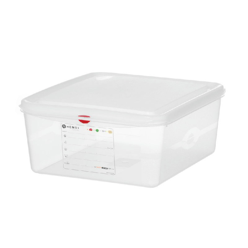 Hendi Gn 2/3 Kantine Polypropylen Transparent 150mm