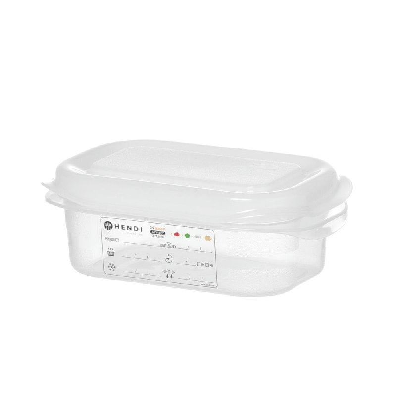 Hendi Gn 1/9 Kantine Polypropylen Transparent