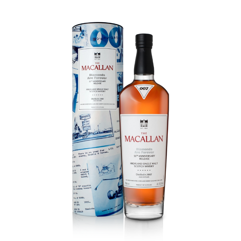 Macallan Diamonds Are Forever 007 Highland Single Malt Fl 70