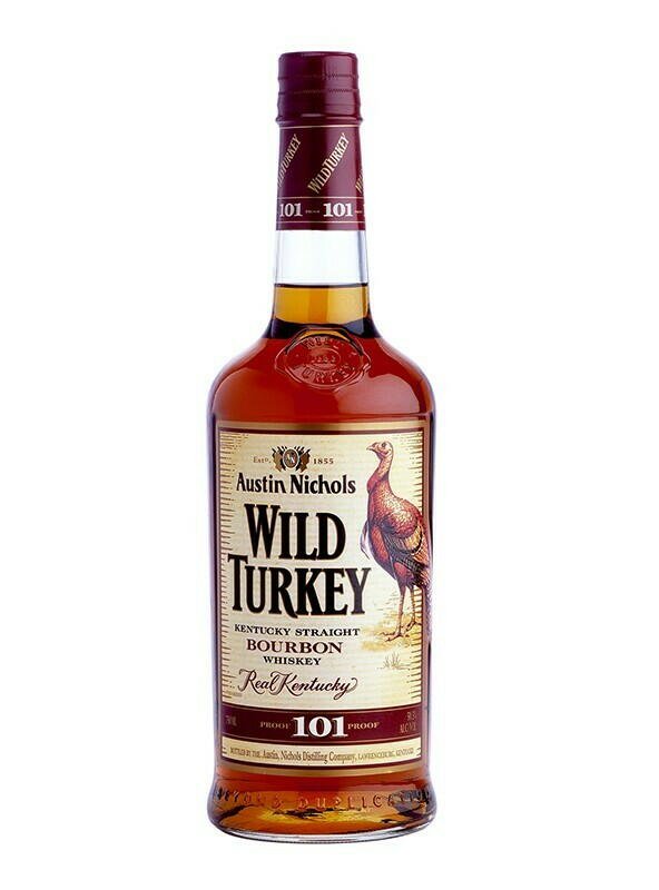Nichols Distilling Company Wild Turkey 101 Proof Kentucky Straight Bourbon Whiskey 70cl