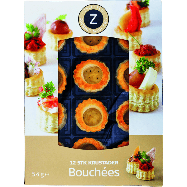 Bouchees 12stk Krustader Zelected