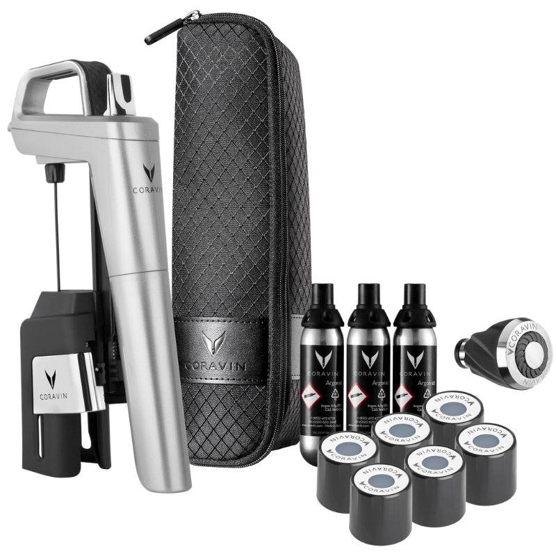 Coravin ® Timeless Six+ Vinpreserver System - Sølvgrå billede
