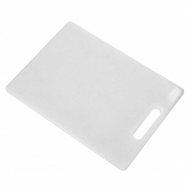 Skærebræt, Hvid Polyethylen (34,5 x 24,5cm) thumbnail