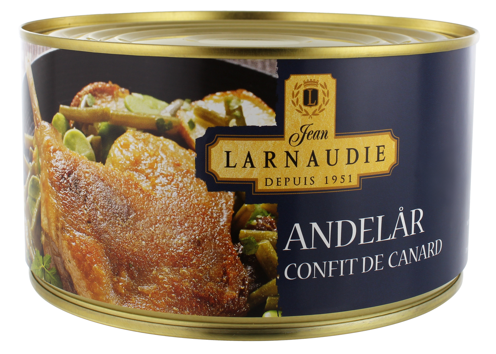 Andelår Confit De Canard Larnaudie 1240g