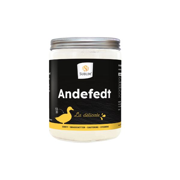 Andefedt Sublim 850g Deli Drengene