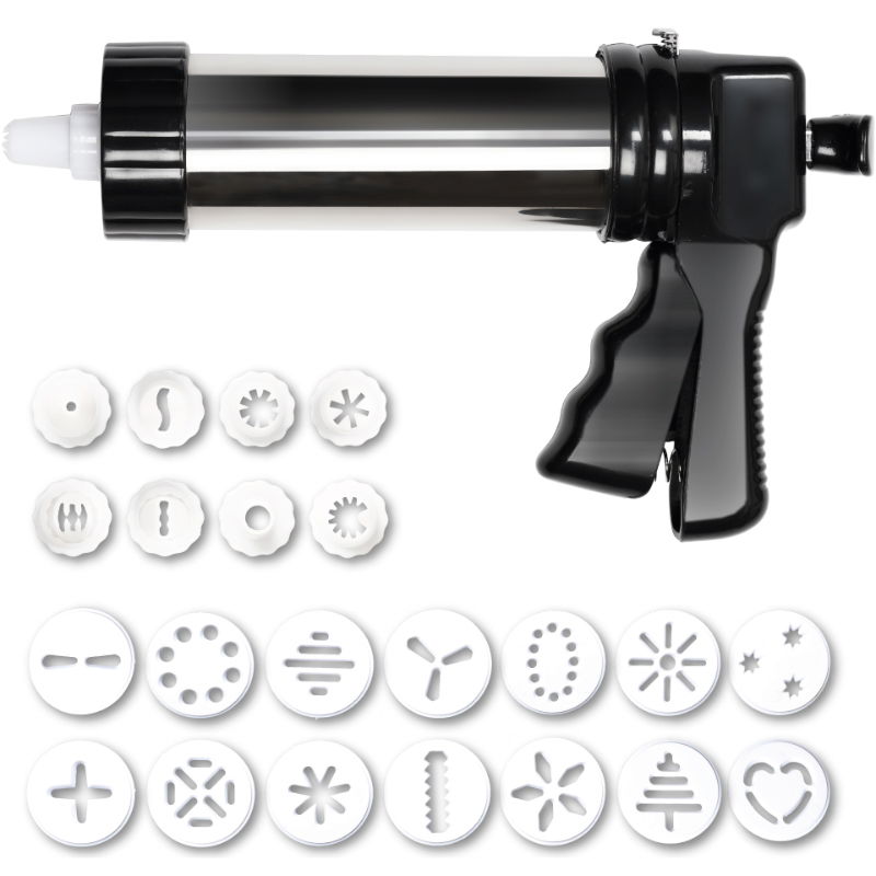 Kagesprøjte Med 14 Kageplader Og 8 Tyller