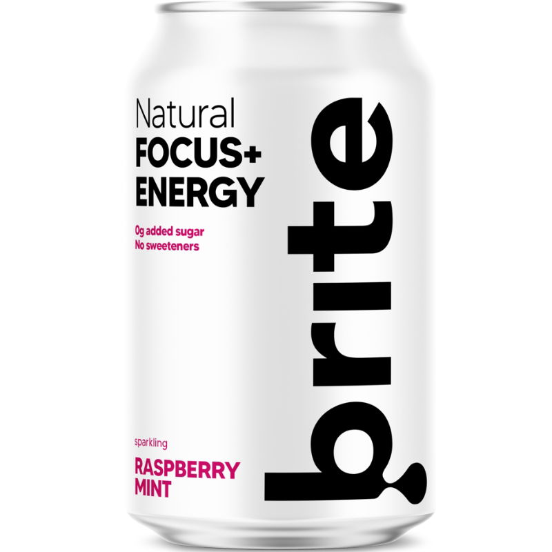 Brite Energy, Raspberry & Mint 33cl