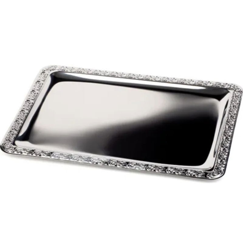 Serveringsfad m. Mønster 350x240x15 Mm