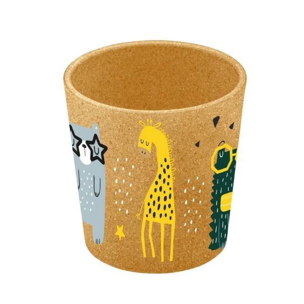 Connect Cup Zoo 190ml (4 Stk.) Wood thumbnail