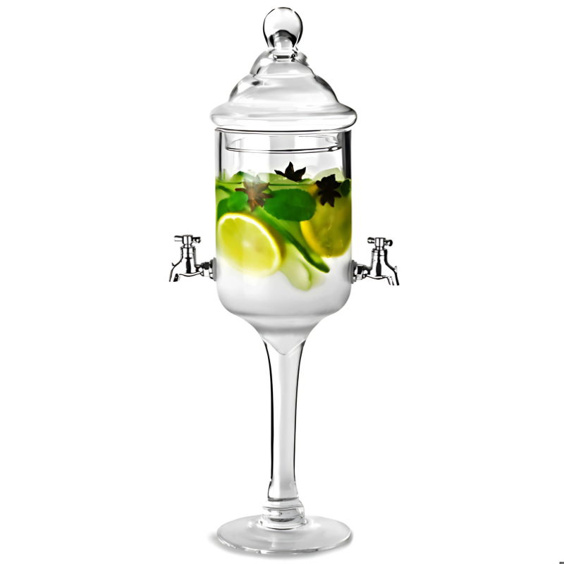 Drinks Dispenser Med 2 Haner 1,2 Liter
