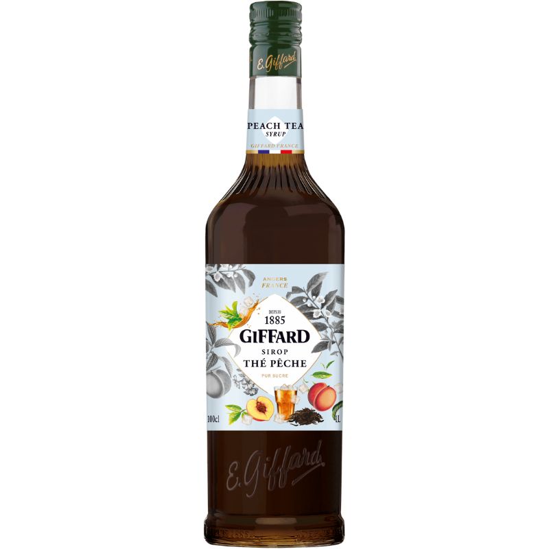 Giffard Syrup Ice Tea Peach 1 Ltr