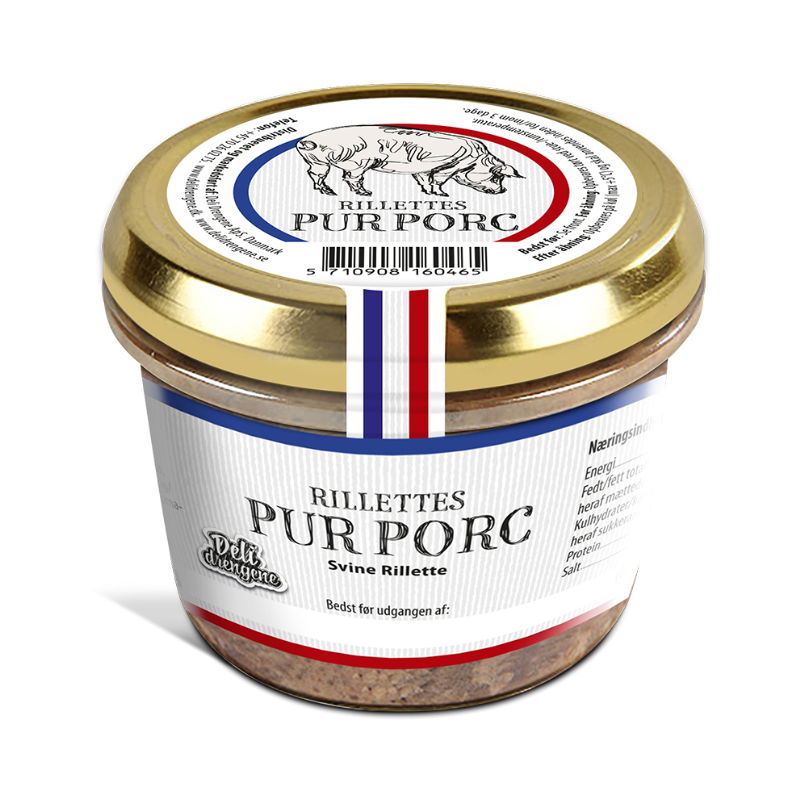 Svine Rillette Deli Drengene 180g