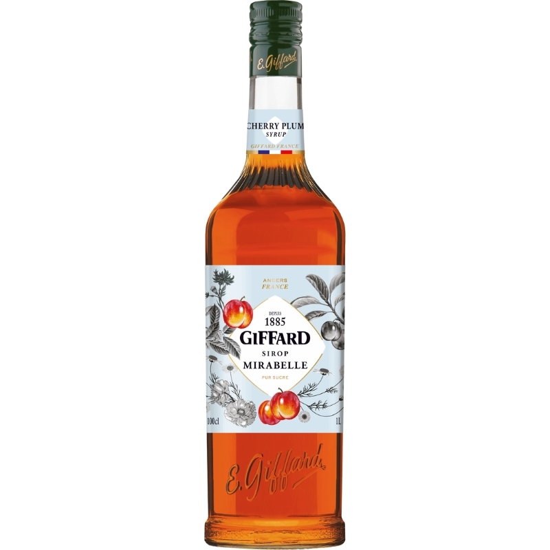 Giffard Syrup Kirsebærblomme / Mirabelle 1 Ltr