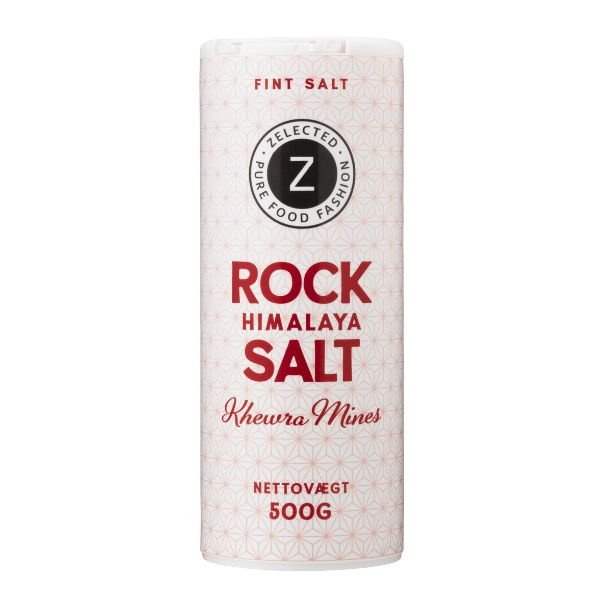 Se Z Rock Himalaya Salt 500g hos Barlife.dk