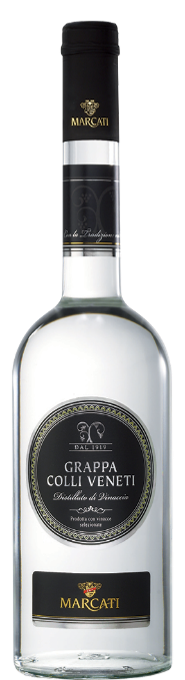 Grappa Colli Veneti 40 % 0,70 L - Marcarti Bianca