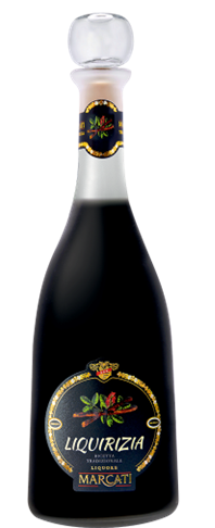 Lakridslikør Liquirizia 25 % 0,70 L - Marcarti