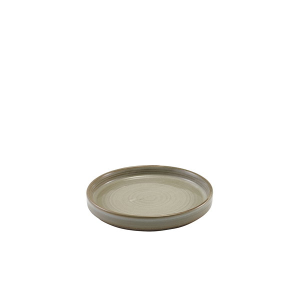 Terra Porcelain Grey Lav Pr&aelig;sentationstallerken 14 Cm