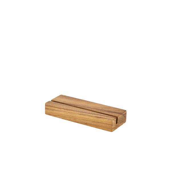 Acacia Wood Menu Stativ 20 x 3,2 x 7,5 Cm