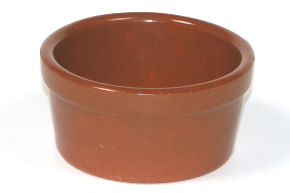 Ramekin Brun Stentøj Ø8x4,2cm