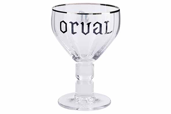 Orval Ølglas 33cl i Gaveæske