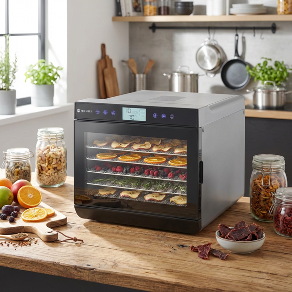 Hendi Dehydrator Kitchen Line Fødevaretørrer 6 Bakker