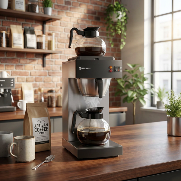 Hendi Kaffemaskine Med Glaskande 1,8l