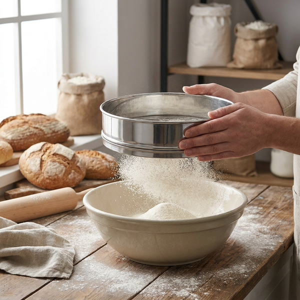 Hendi Melsigte Rustfrit Stål Bakervare Sigt