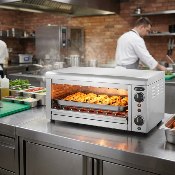 Hendi Salamander Grill Gn 1/1 Med Infrarød Varme