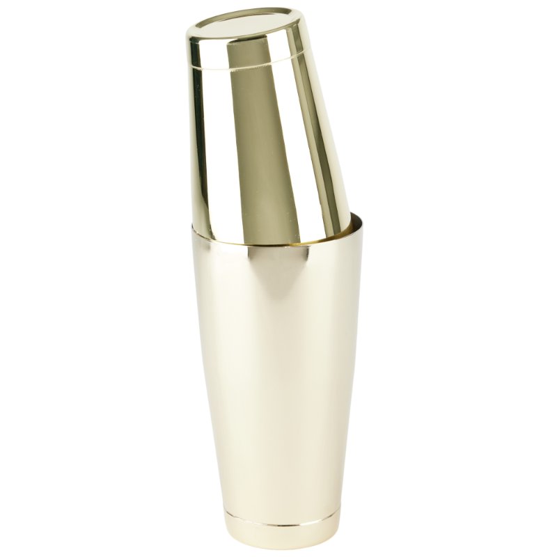 54/84cl Boston Shaker Sæt Guld
