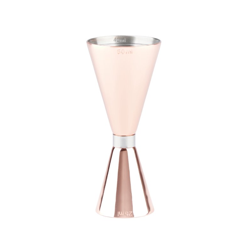 Slim Jigger 25/50ml Kobber Med Bånd