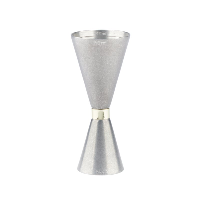 25/50 Ml Slim Jigger Med Bånd Vintage