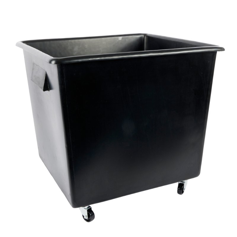 Flaskevogn 125 L Sort Plast