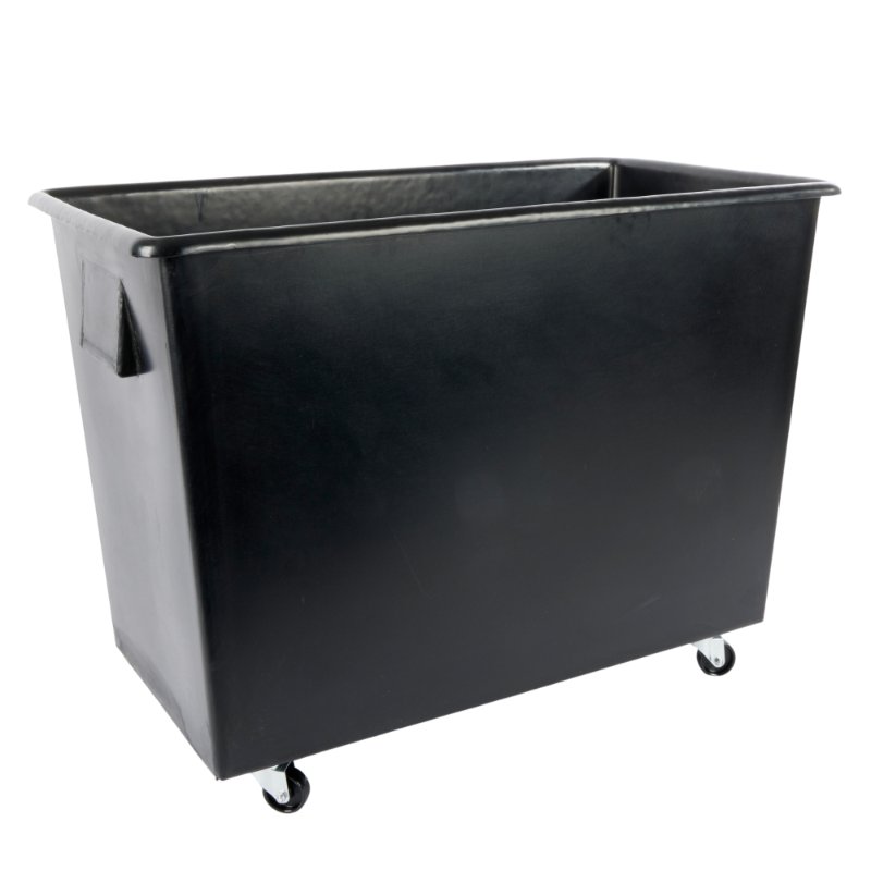 Flaskevogn 160l Sort Plast