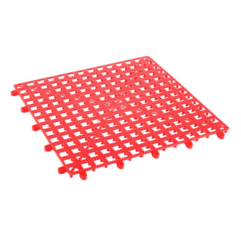 Barmåtte Modul Rød 33x33cm