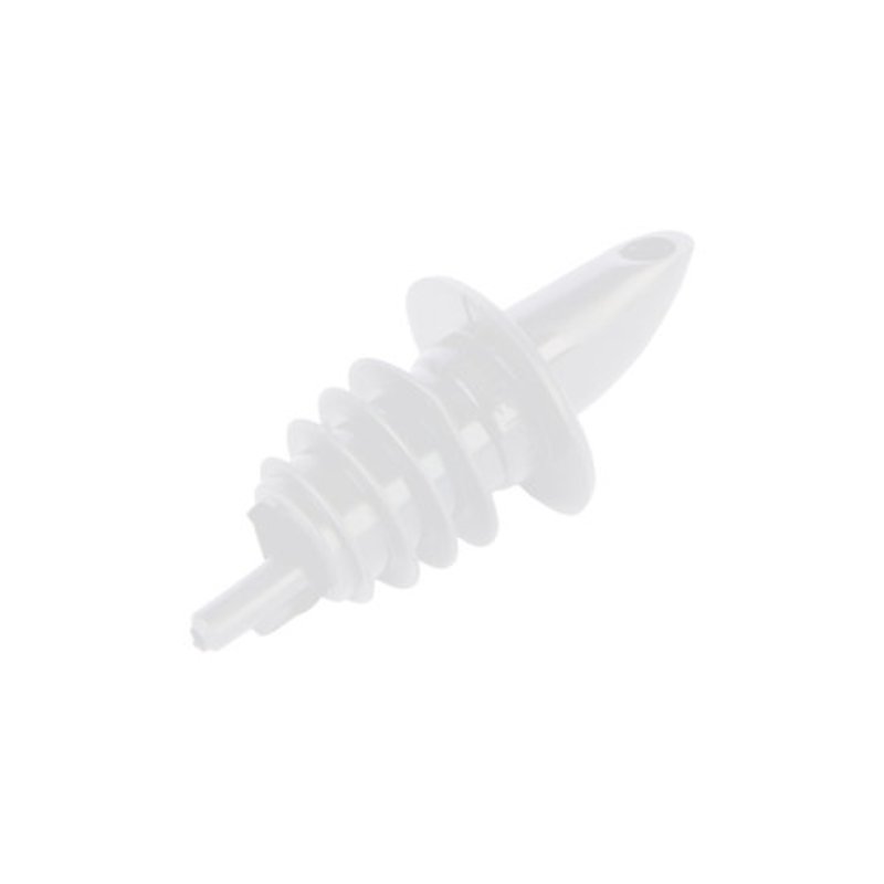 Transparent Plast Skænkeprop Pk 10