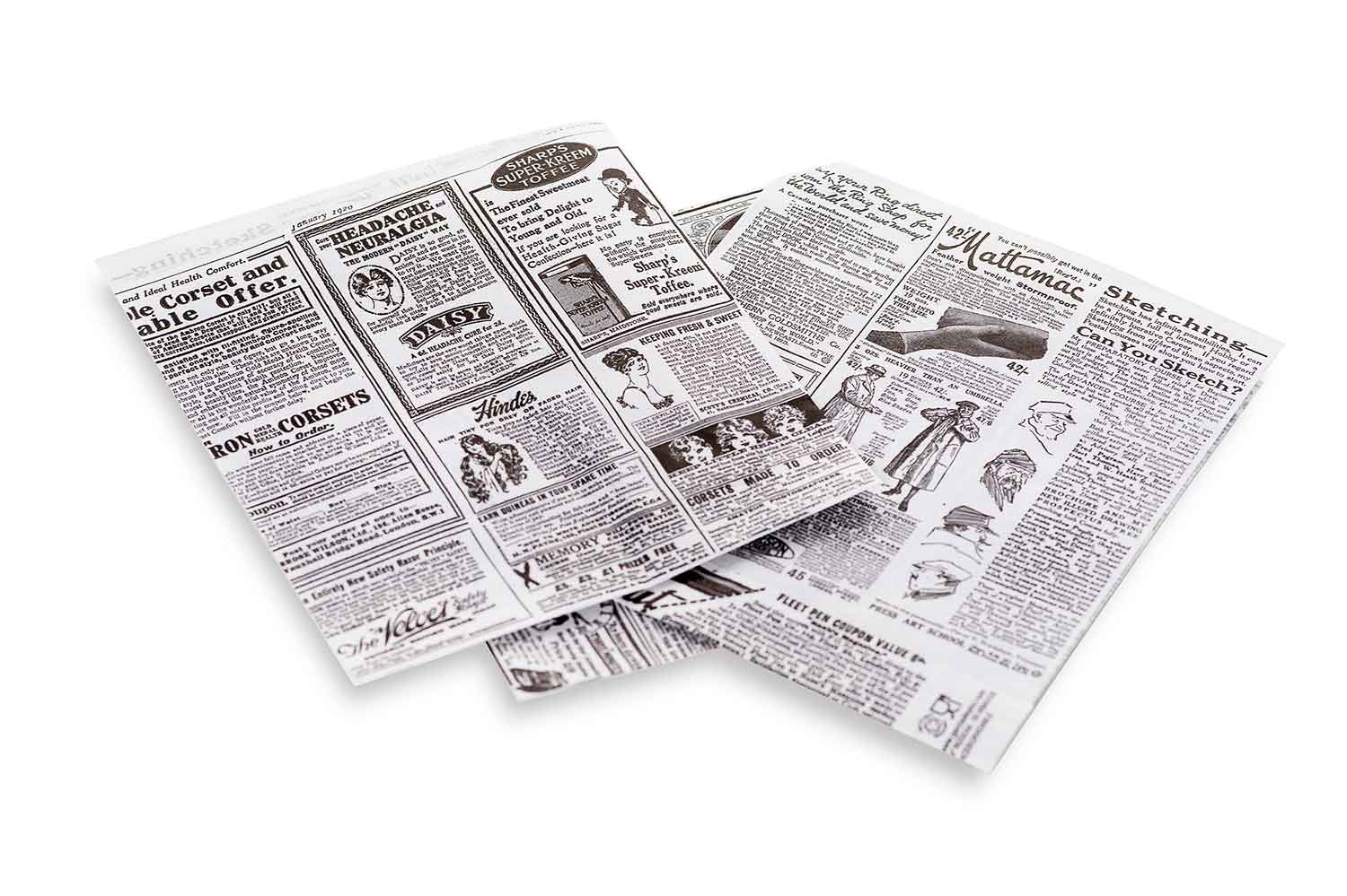 Burgerpapir Lommer 1000 Stk
