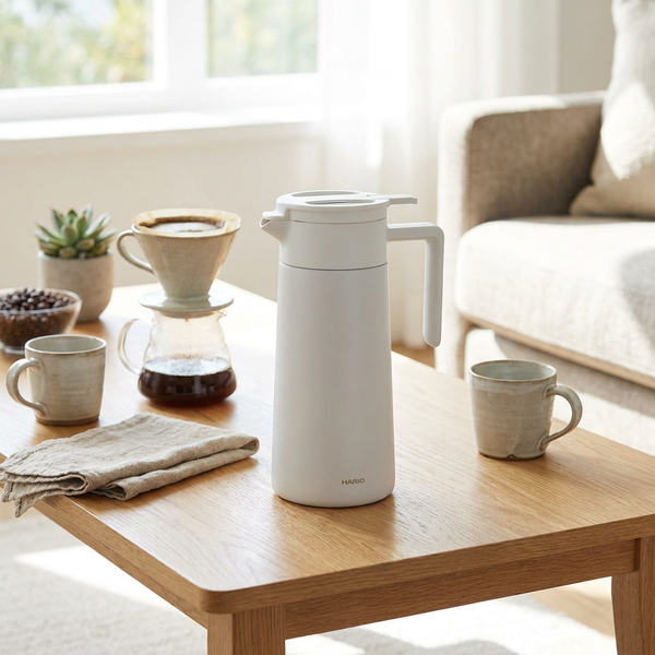 Termokande Med Keramisk Bel&aelig;gning 800 Ml Dobbeltv&aelig;gget Hario