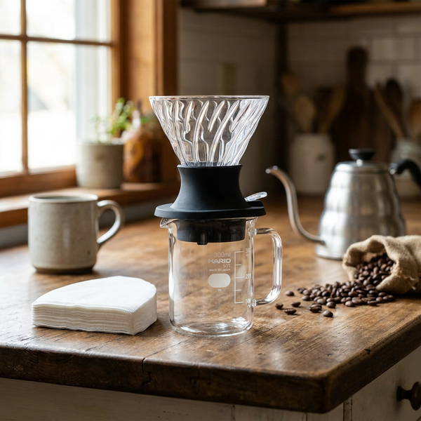 V60 Immersion Dripper Switch Server Sæt 02 Sort billede