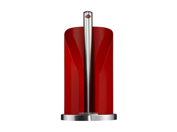Toiletrulleholder/køkkenrulleholder Rød